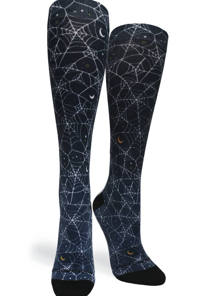 Calcetines de compresión 360 Web of Nite OTC (estándar y extra anchos) para venta al por mayor de Crazy Compression