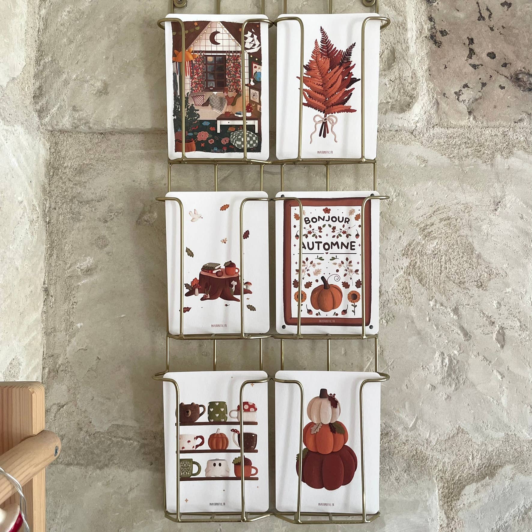Papier Poetic - Wholesale Postcard - Postcard / Card "Autumn Room"3