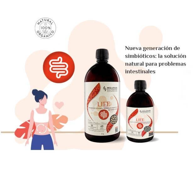Lemonpharma-Spain - Vente Supplément oral/vitamine - MikroVeda LIFE boisson fermentée microbiotique enzymatique aux herbes1