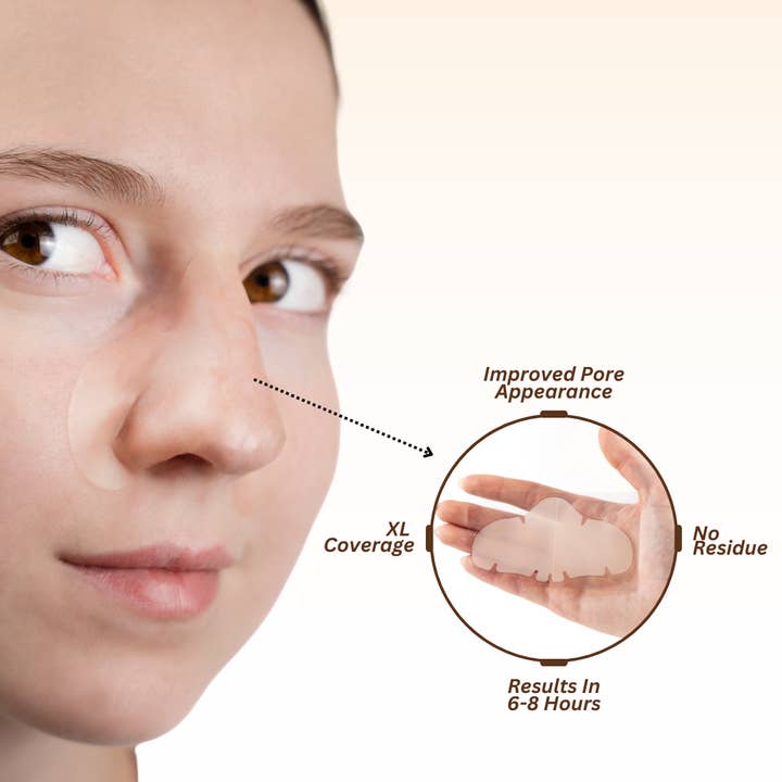 Maskeraide - Wholesale Acne/Hydrocolloid Patch - Spotted Pores - Hydrocolloid Nose Patches