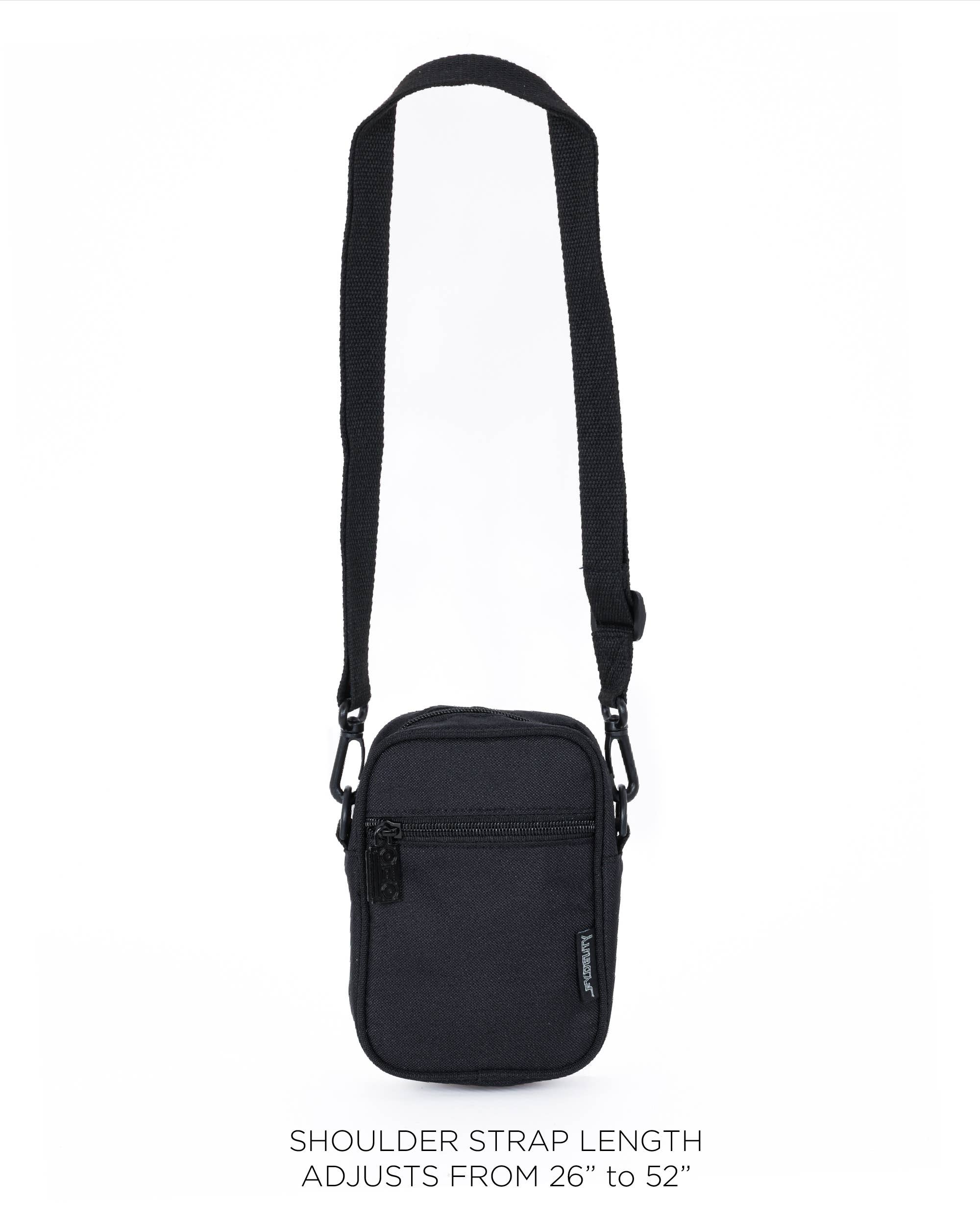 Fydelity – Engroshandel Crossbodytaske – unisex – 88660: Mini Brick Bag | Genanvendt RPET | Sort6