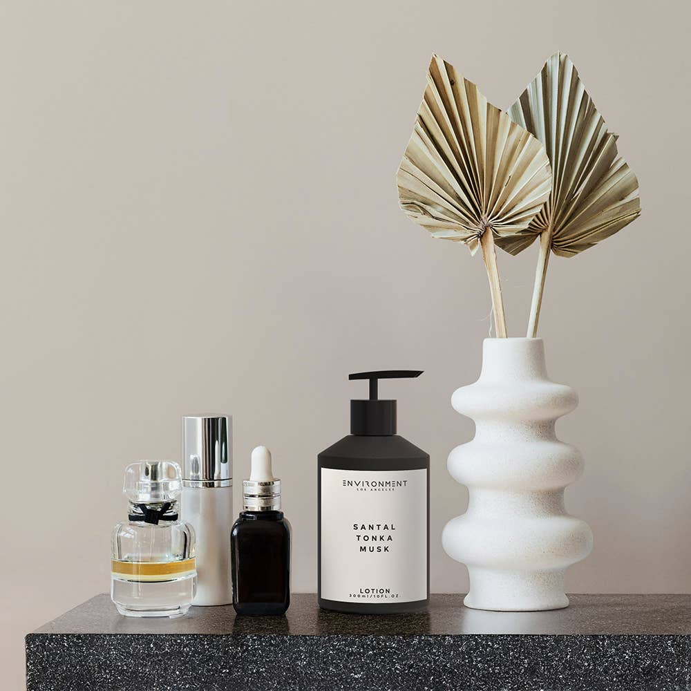 ENVIRONMENT - Wholesale Hand & Body Lotion - Inspired by 1 Hotel® and Santal® Lotion Santal | Tonka | Mus7