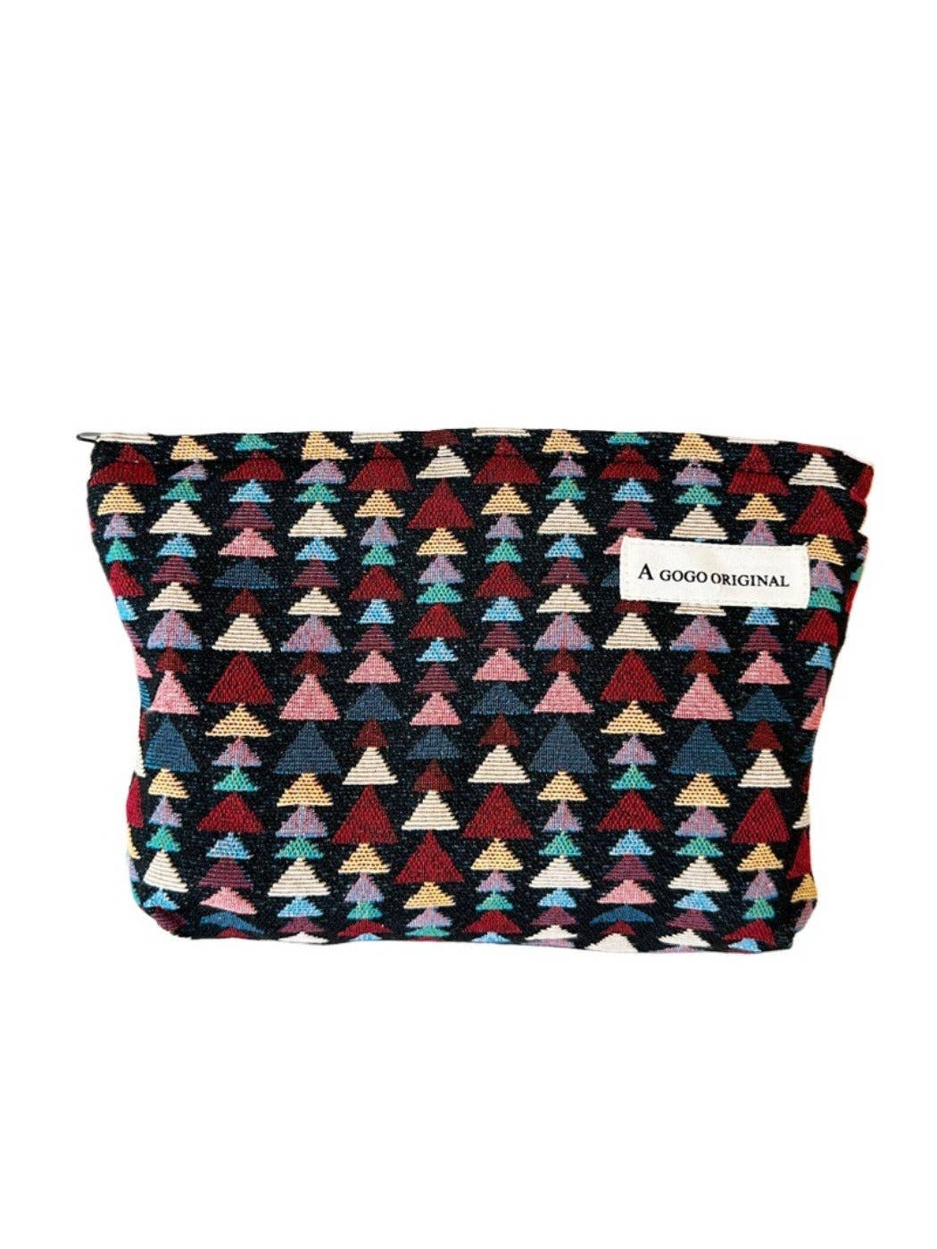 Funkyrel® Atzbranding Limited - Wholesale Pouch - Women's - Cosbai - Fun Pine-Print Zipper Pouch - Playful & Chic9