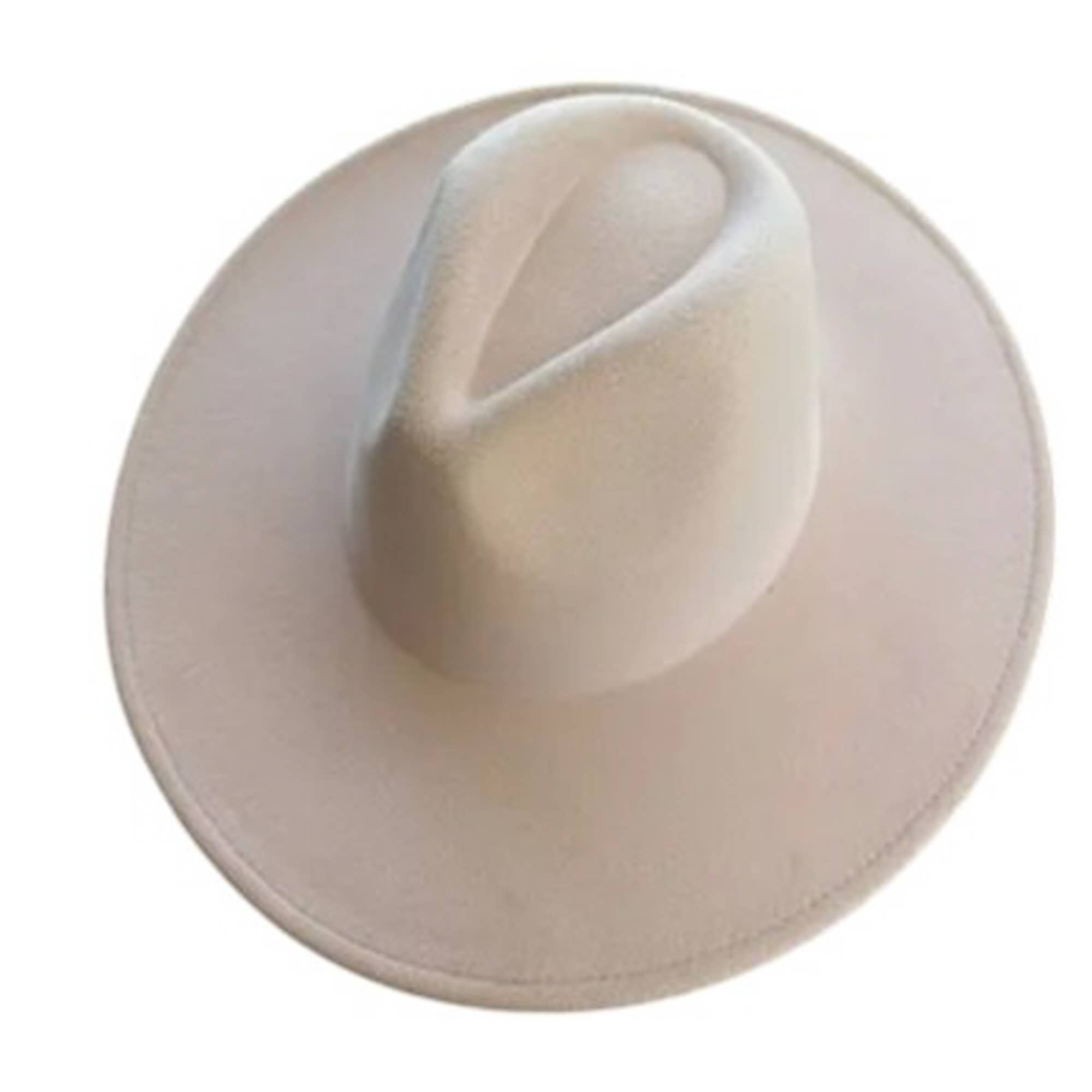 Portia Hat - Venta al por mayor Sombrero fedora - Unisex - Sombrero Clásico de Fieltro de Ala Ancha Disponible en 25 Colores!!5