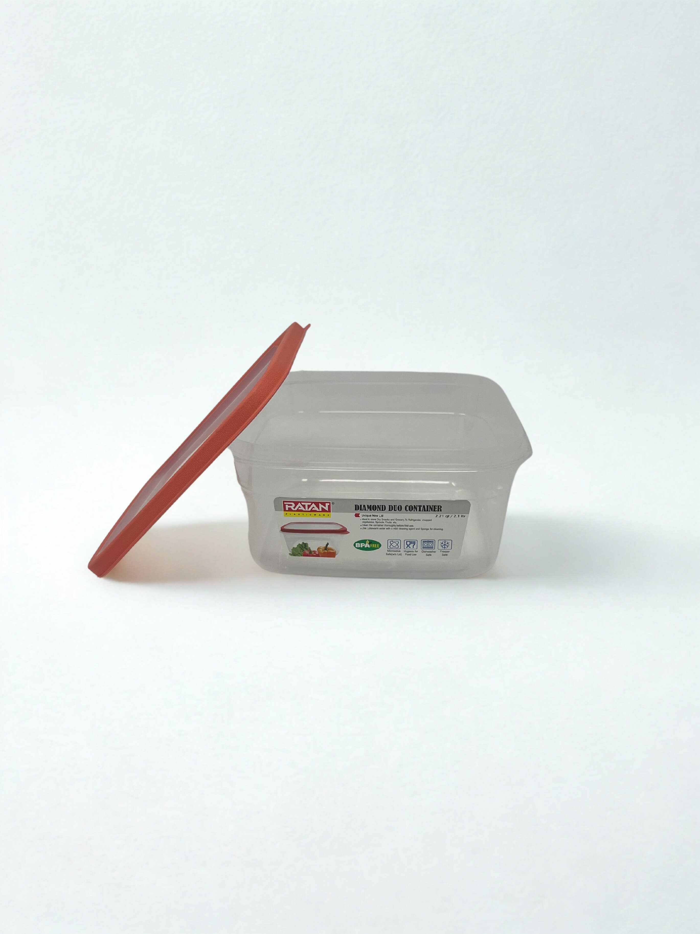 USA HomeMax – Großhandel Lebensmittelbehälter – Kunststoff-Duo-Behälter in verschiedenen Größen9