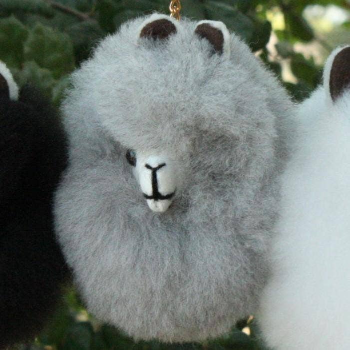 Choice Alpaca Products – Großhandel Schlüsselanhänger – Unisex – Glückliches Alpaca-Gesicht Schlüsselanhänger4