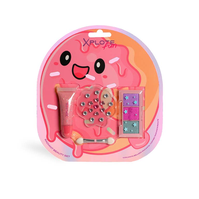 Aquarius Cosmetic SLU - Vente Maquillage – enfant - XPLOTE FUN ENSEMBLE BEAUTÉ RAYONNANT BEIGNET GLAÇÉ3