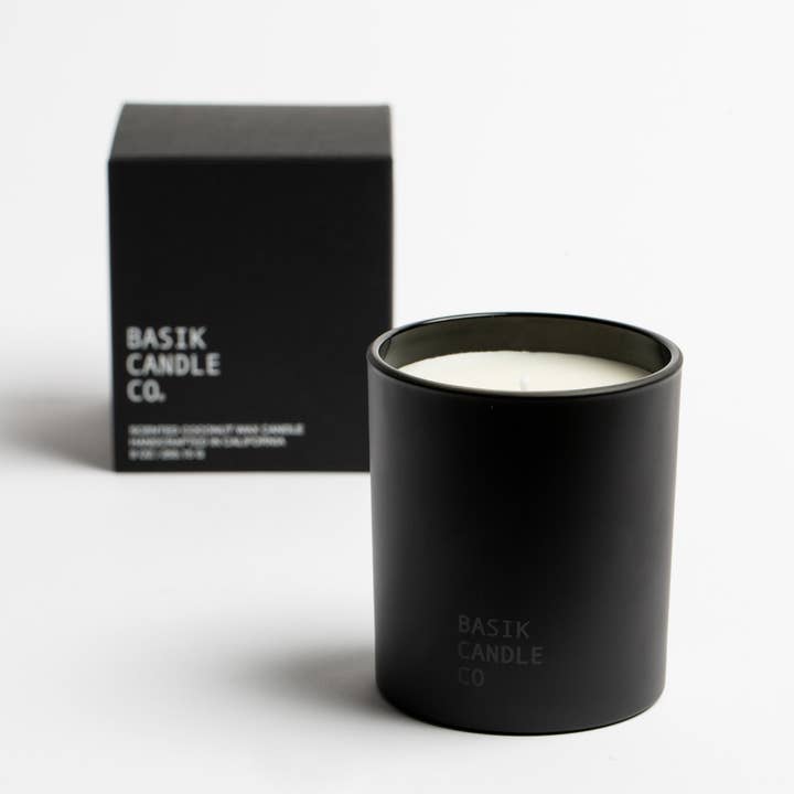 No. 2 Oakmoss + Amber Candle for wholesale by Basik Candle Co