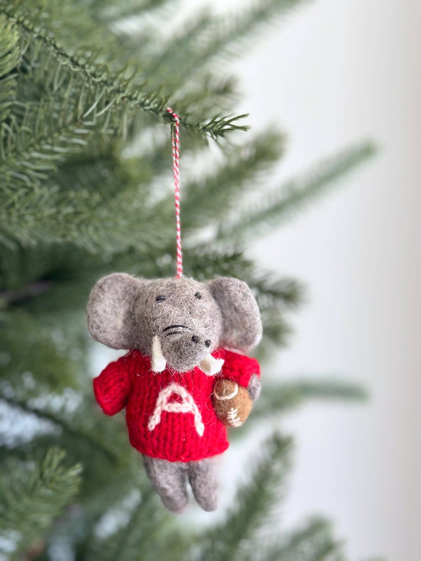Ganapati - Wholesale Ornament - College Football Collection - Alabama Elephant Ornament1