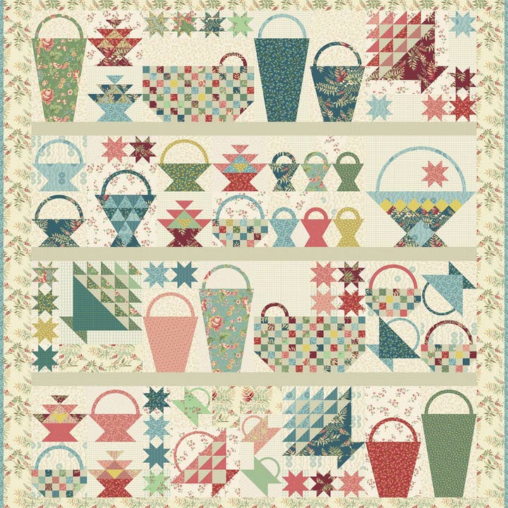 Anna's Bundle for wholesale by Laundry Basket Quilts