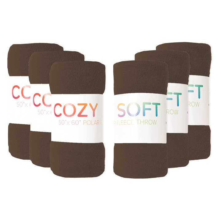 Arkwright Home - Wholesale Throw Blanket - Soft Fleece Throw Blankets, Color Options41