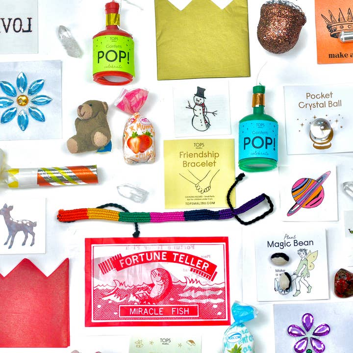 TOPS Malibu - Wholesale Gag Gift/Novelty Gift - Mini Surprise Balls - Tropical - Refills / Set of 24 - Asst3