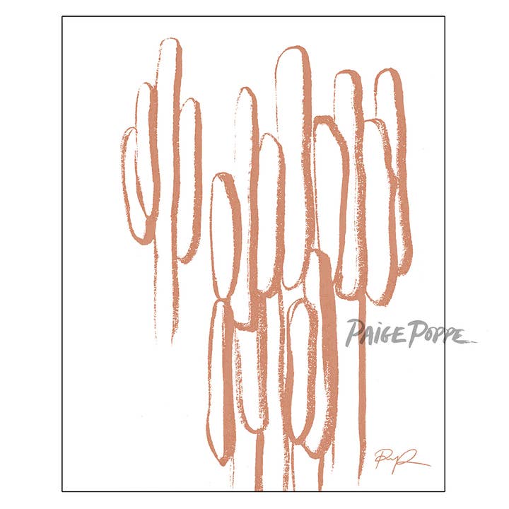 "Botaninkal" Art Print for wholesale by Paige Poppe Art