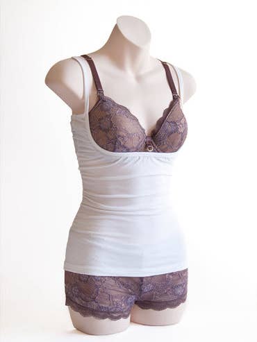 OVERSTOCK: Luxe Bamboe - Wit - Gemaakt in Canada voor wholesale door Naked Tank