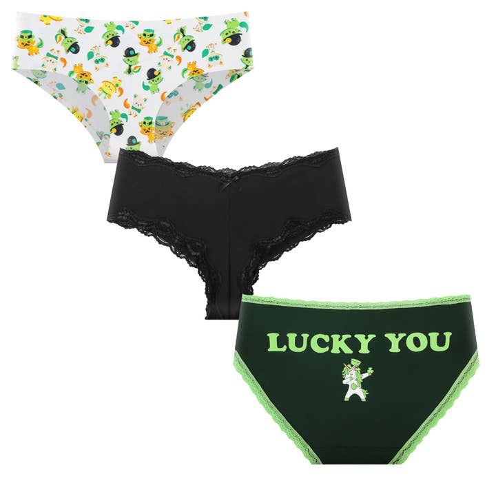 **Limited Edition St Patrick's Day No Thongs Set for wholesale by Splendies