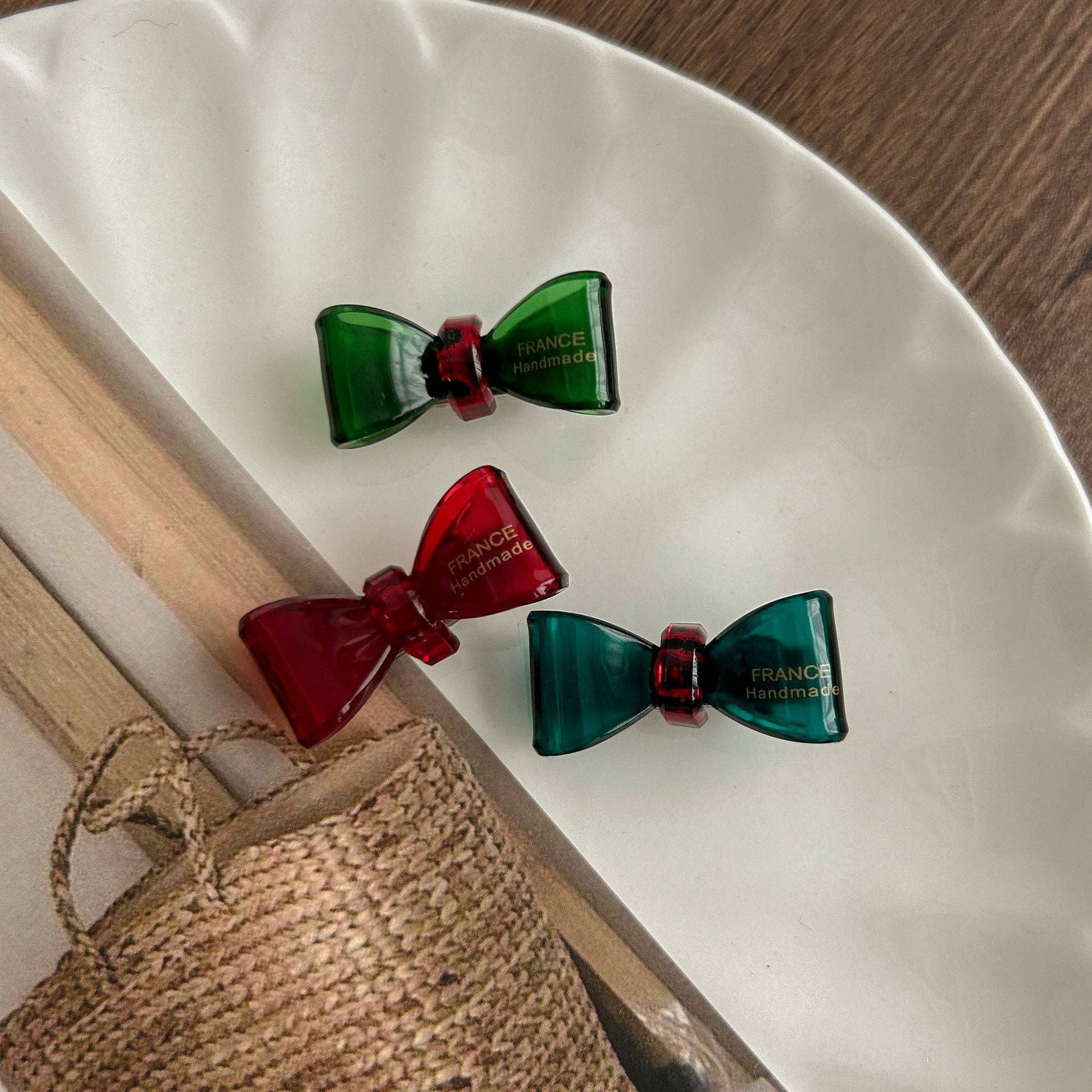 Dipped Shop - Wholesale Hair Clip - Women's - 2+Bow Knot Small Sweet Hair Clips DPJC24062