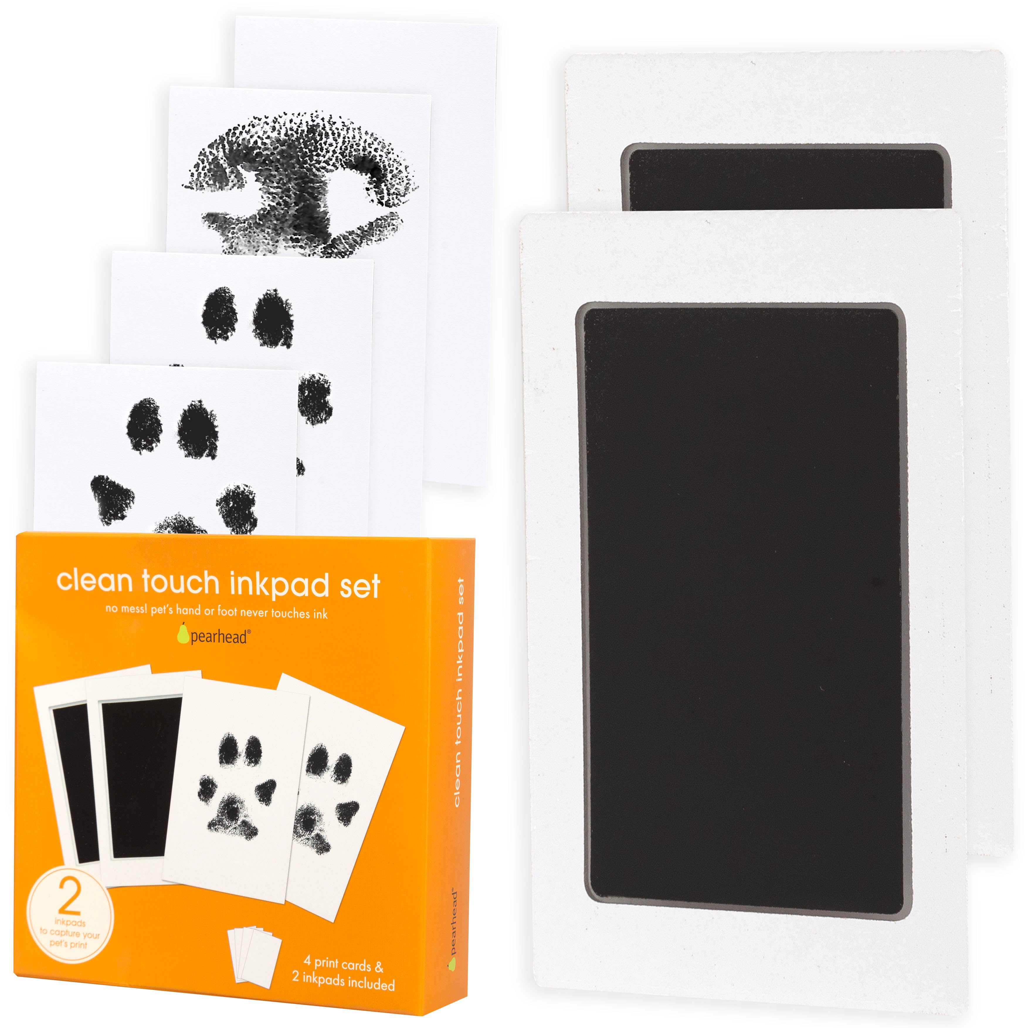 Pearhead - Vente Tampons encreurs - Tampon à encre Clean-Touch Pet Pawprint, noir1