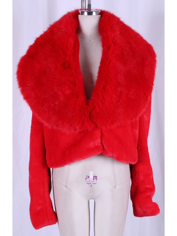 WFFS - Wholesale Fur/Faux Fur Coat - Women's - Faux Fur Short Coat