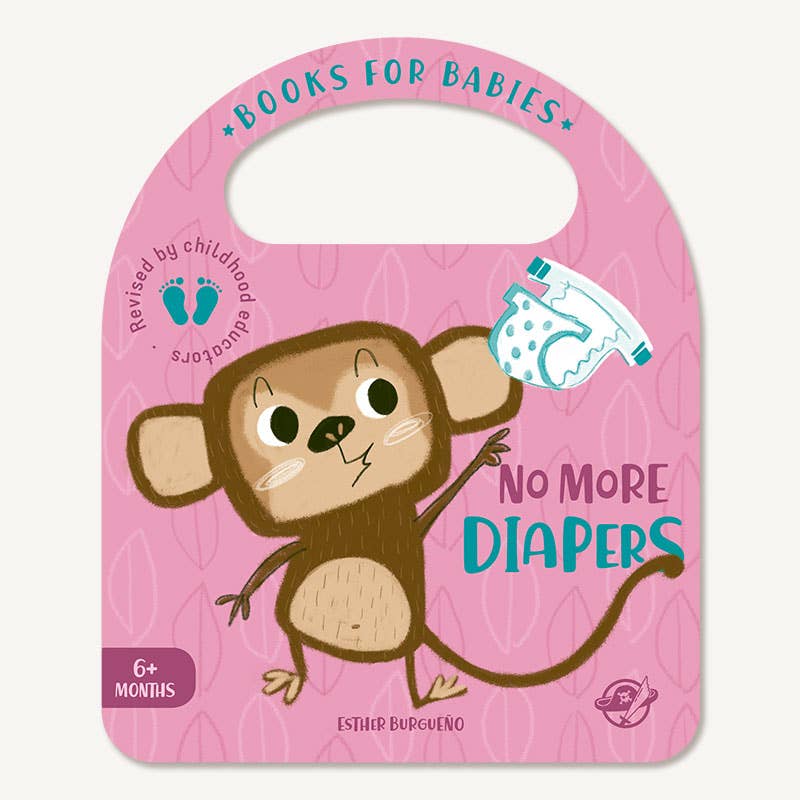 Editorial El Pirata - Wholesale Baby & Toddler Book (0-2) - No More Diapers: Cardboard Children's Books For Babies0