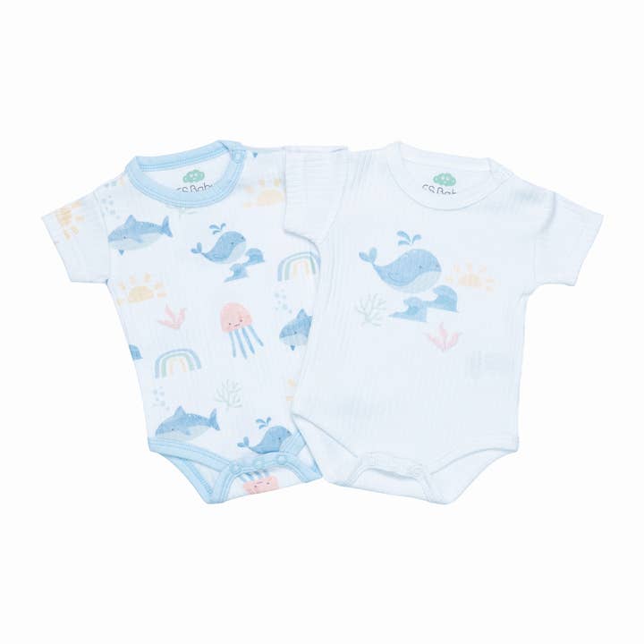 16783 - Sæt med 2 bodystockings - SS 26 for engroshandel hos FS Baby