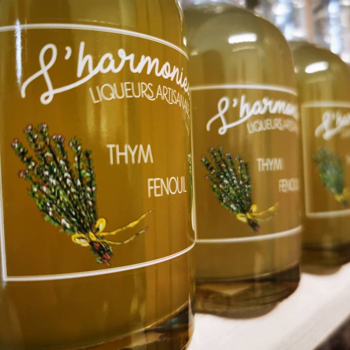 L'harmonieux - liqueurs artisanales – Licor por atacado – Licor de Funcho Tomilho
