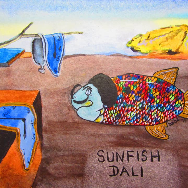 Maanvis Dali voor wholesale door Fish Tales at The Beach