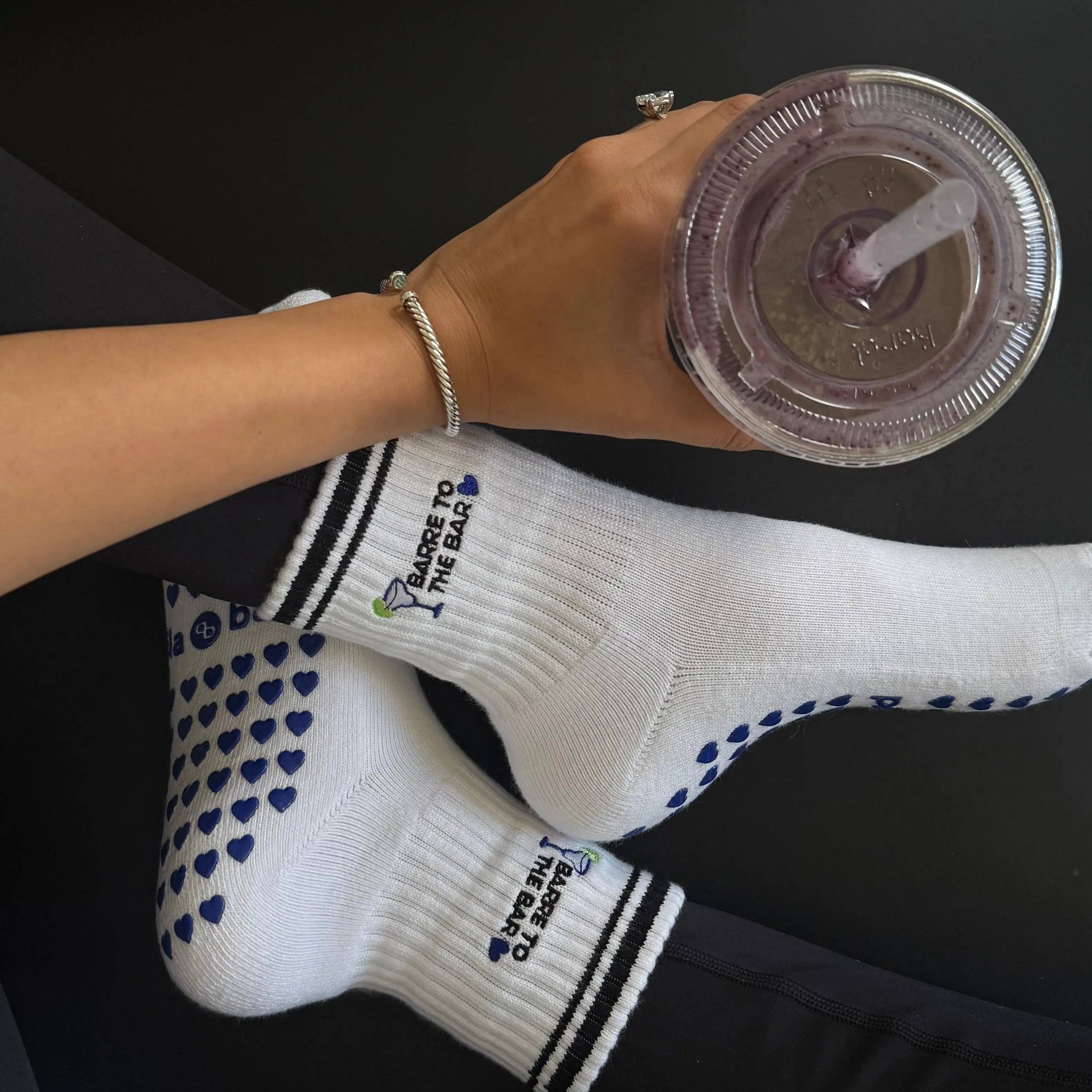 Pilabarre - Wholesale Socks - Women's - Barre to the Bar - Barre Grip Socks4