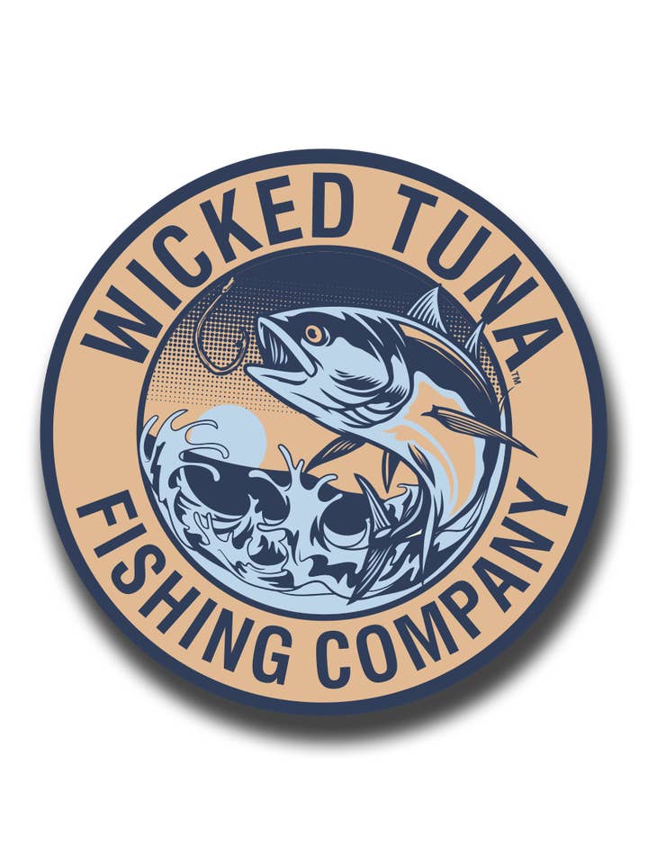 Wicked Tuna Decal - Tuna Hook for wholesale by Wicked Tuna