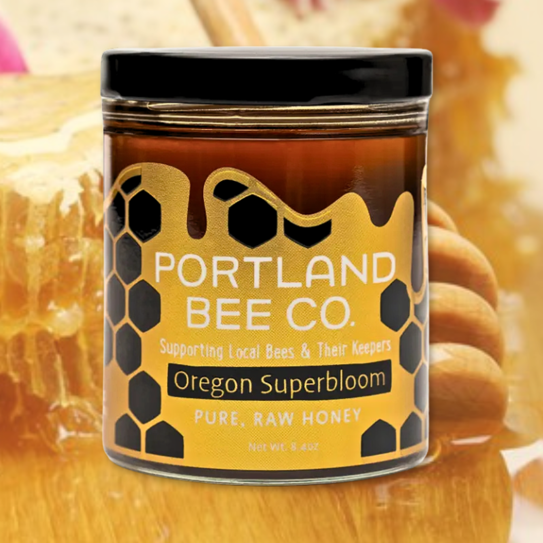 Portland Bee Balm - Wholesale Honey - Superbloom Raw Honey – Pure, Unfiltered 8.4 oz Jar5