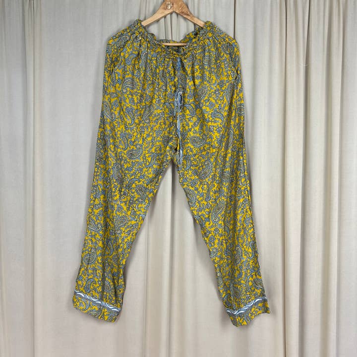 The Eastern Loom - Wholesale Sleepwear set – Women's - Recycle Silk PJ Set, Relaxed Fit Pajama Set, Soft Night Suit2