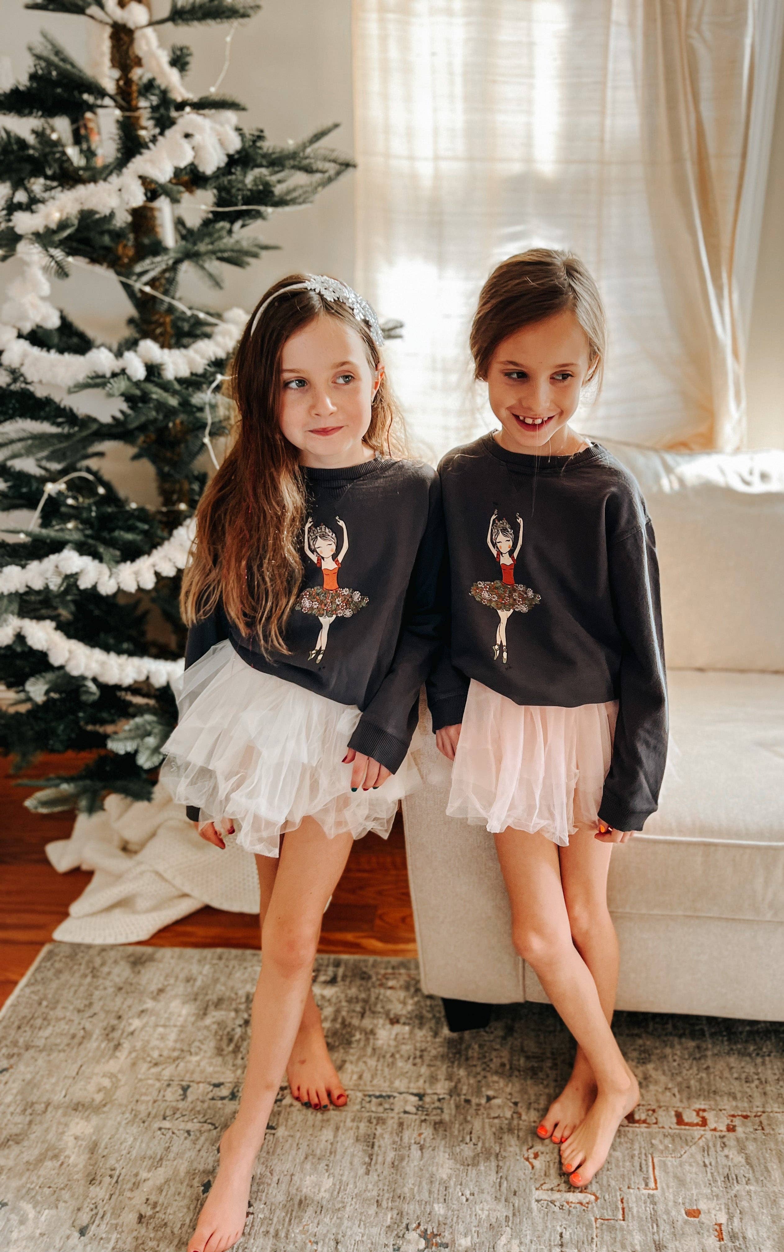 Tulip+Olive – wholesale Sweatshirt - Kids – Sugarplum Fairy Sweatshirt - Kids2