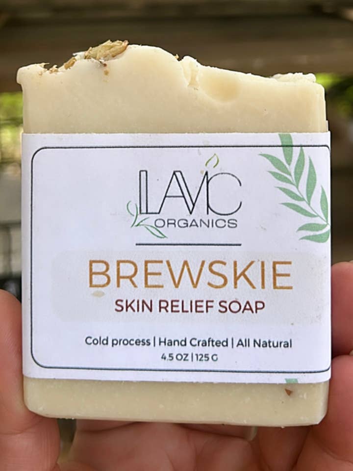 BEER SOAP | BREWSKI | FACE SOAP for wholesale by LaVic Organics
