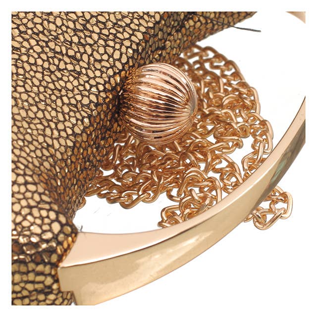 Bessie London – wholesale Clutch bag – women's – GALA PEBBLE CLUTCH BAG4