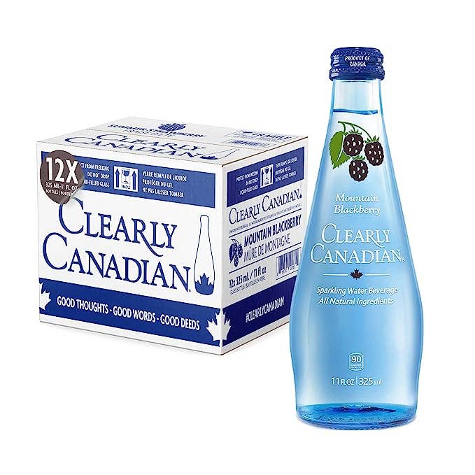 Clearly Canadian Sparkling Water - Wholesale Sparkling Water - Mountain Blackberry Sparkling Water1