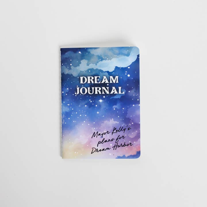 Mayor Kelly's Dreams Pocket Journal | Dream Harbor for wholesale by Kingdom of Threads