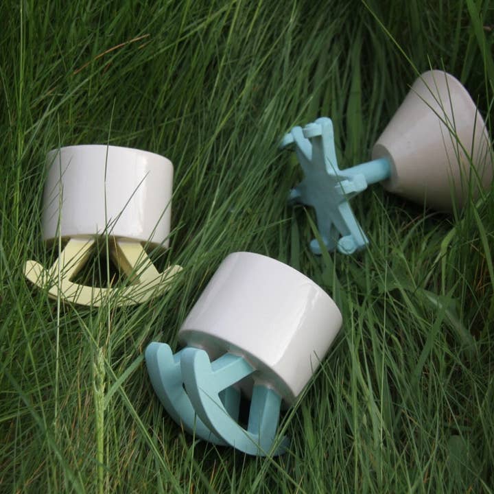 4 AM Product Design - Wholesale Drinking glass/cup - Chair Whisky Cup Rocky Chair Yellow4