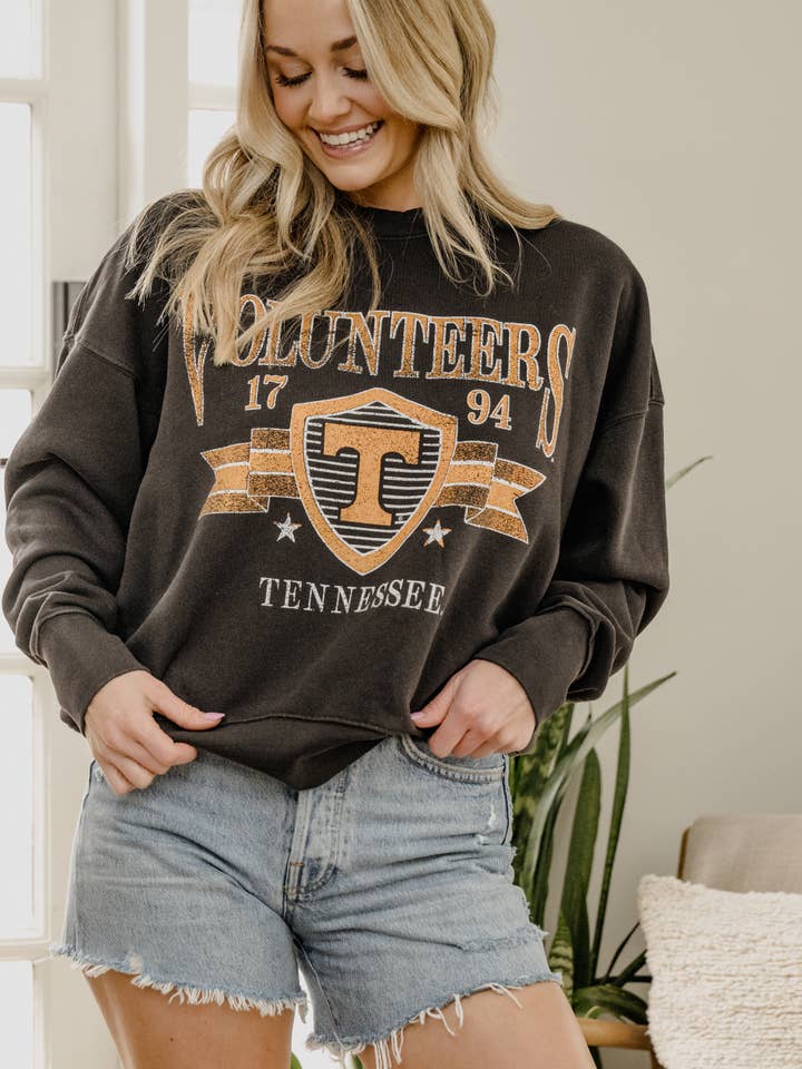 Sweatshirt de plongée noir Tennessee Vols Pep Rally pour la vente par LivyLu
