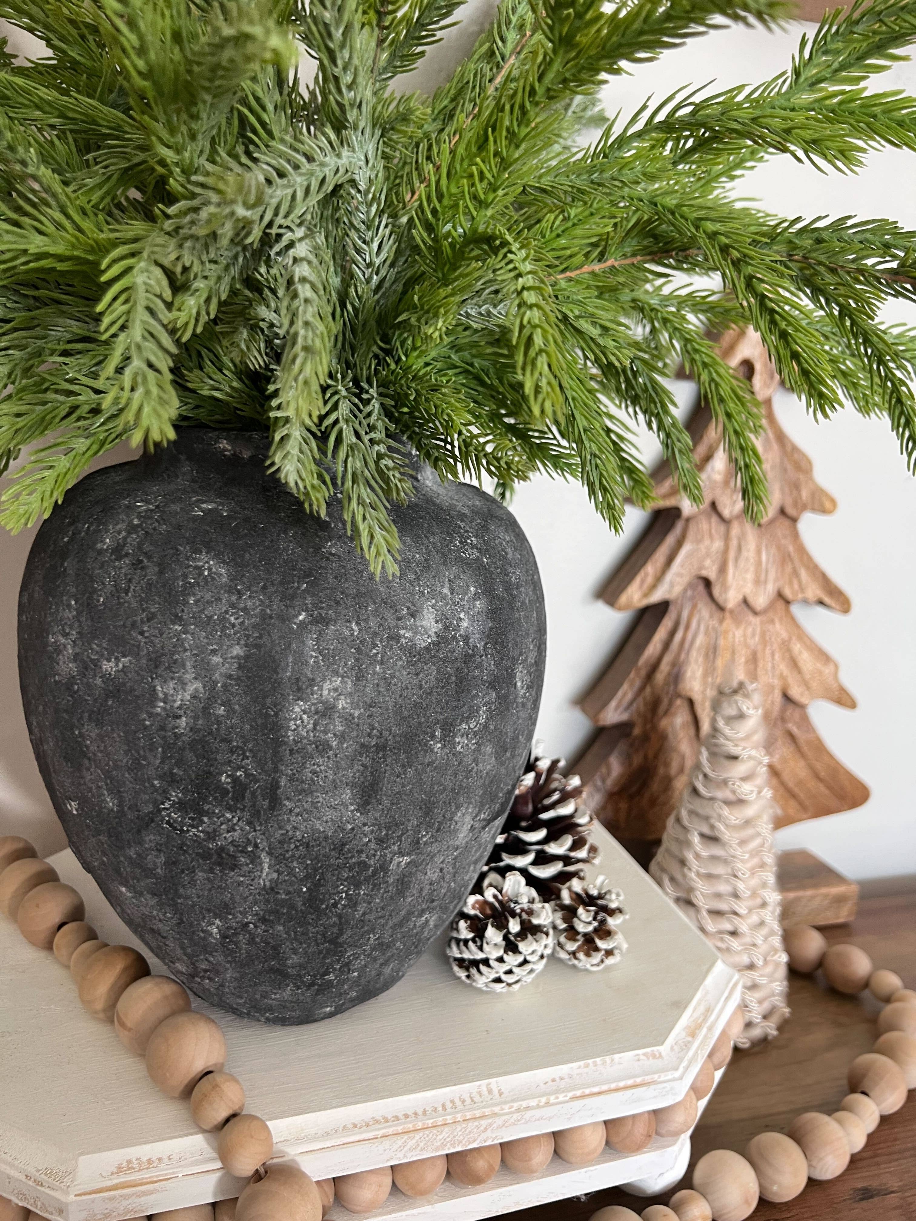 Factory Direct Craft - Wholesale Vase - 8" Paper Mache Urn Shaped Vase 1