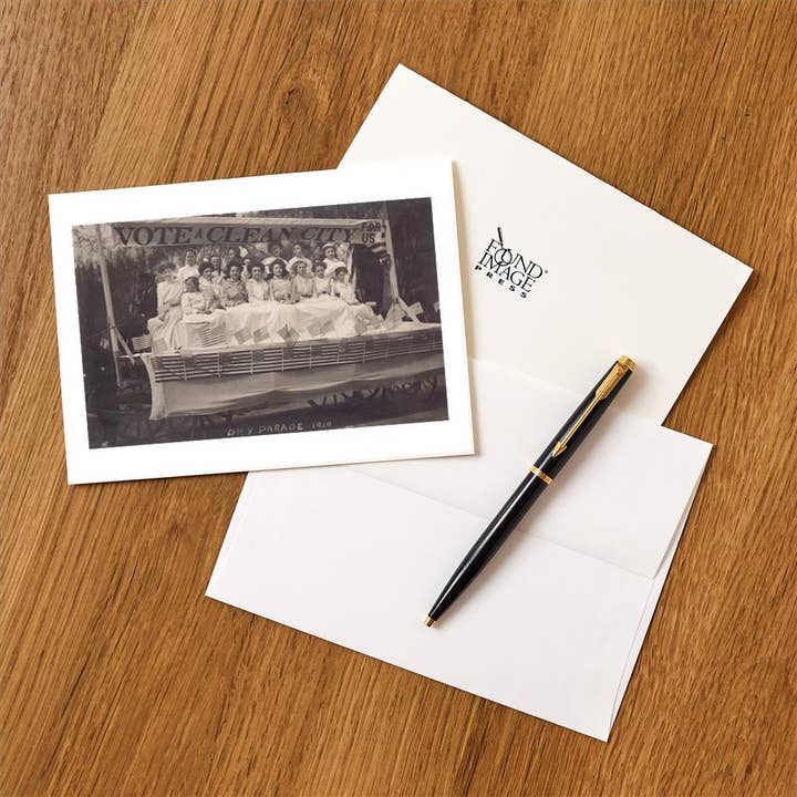 Found Image Press - Wholesale Stationery/Notecard Set - Greeting Card AA-371 Dry Parade Float1