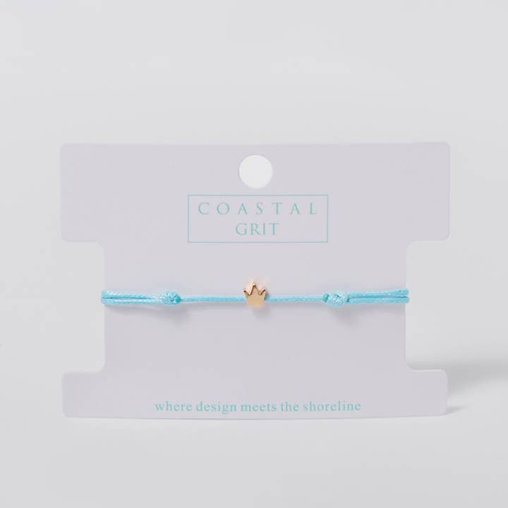 Coastal Grit - Venta al por mayor Pulseras de abalorios/colgantes - Pulsera Make-A-Wish Crown