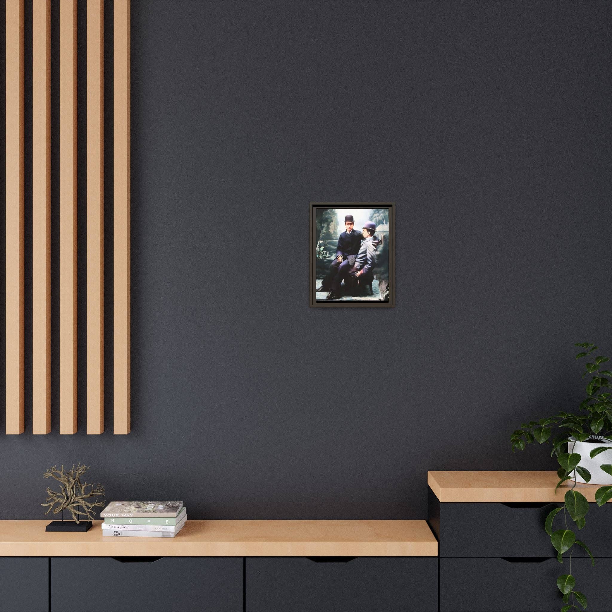 Walt & Pete - Wholesale Art Print - paire 027 | Framed Vintage Photo - Matte Canvas11