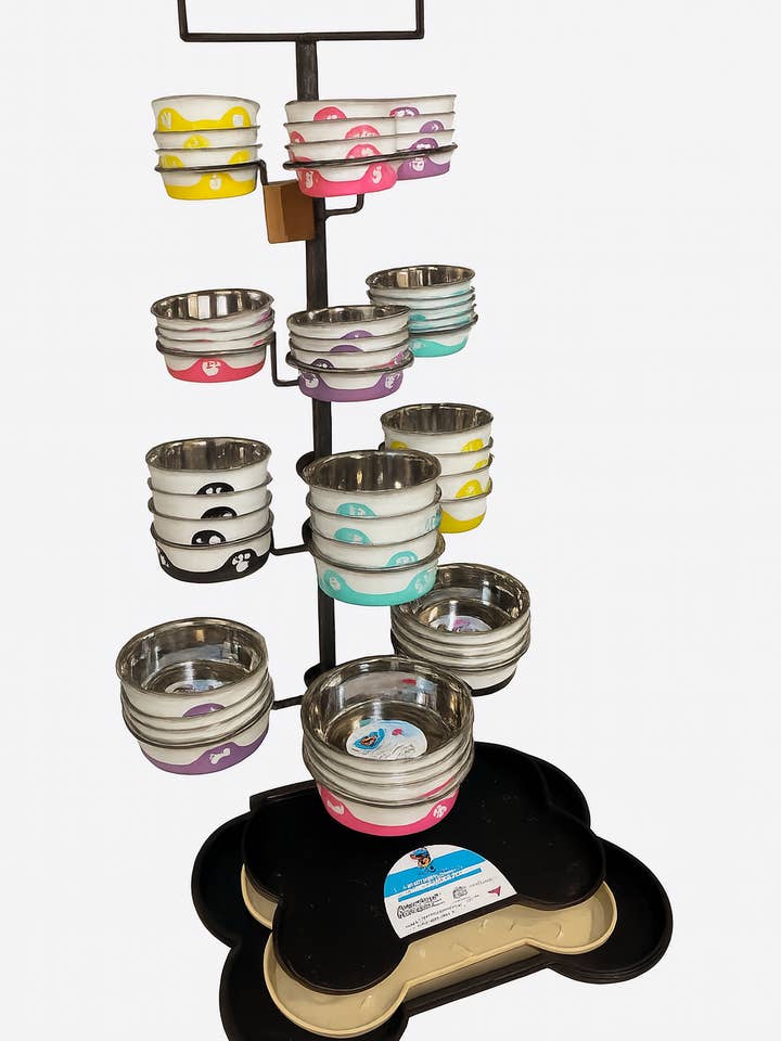 FREE ThermaCool Trade Bowl Stand- Package includes 120 Bowls for wholesale by The Buffalo Co.