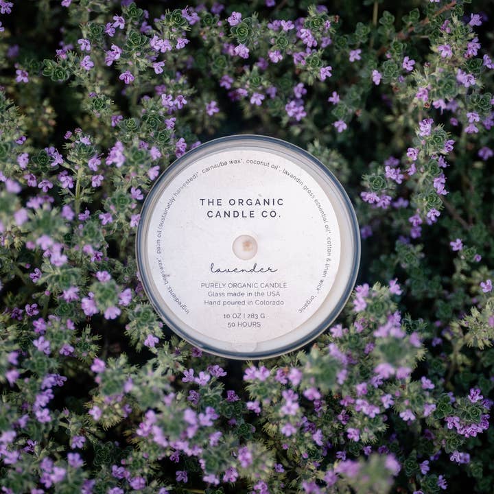 Merrely - Wholesale Jar/Filled Candle - Classic Organic Candle – 10oz – Box of 42