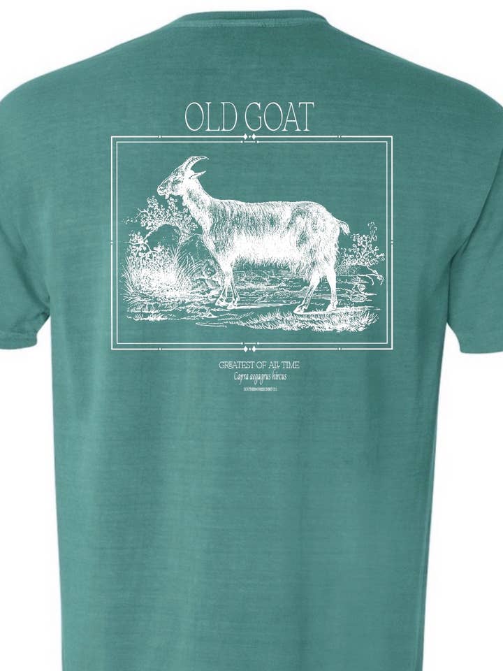 Old Goat T-shirt for wholesale by Southern Press Shirt Company