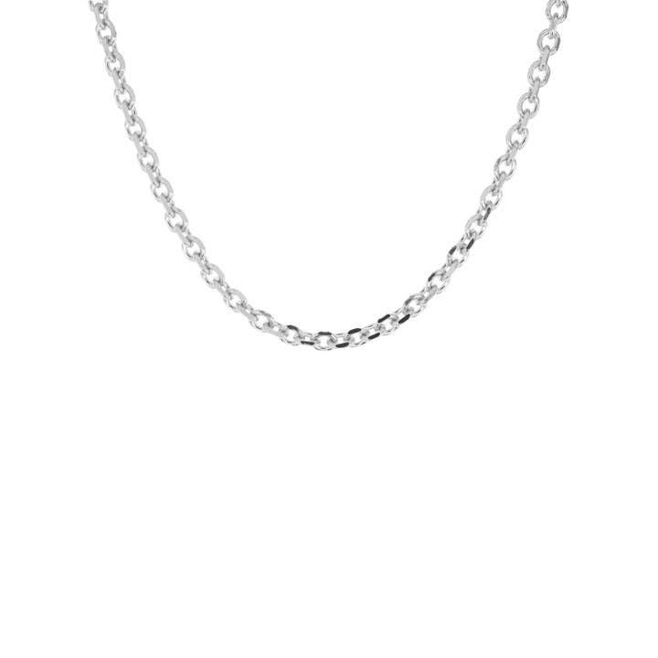 16" cable chain necklace for wholesale by Marlyn Schiff
