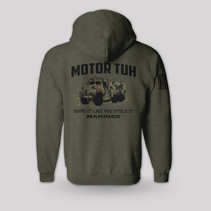Bunker 27 - Wholesale Hoodie - Men's - Motor Tuh Hoodie - Marines