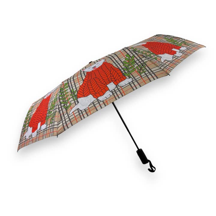 Naked Decor - Wholesale Umbrella - Unisex - West Highland Terrier Plaid Umbrella