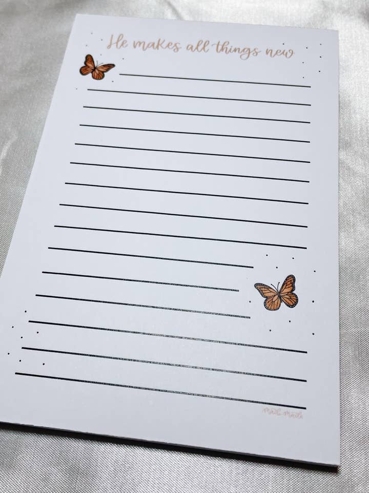 Nouveau bloc-notes de création pour la vente par Madi Made