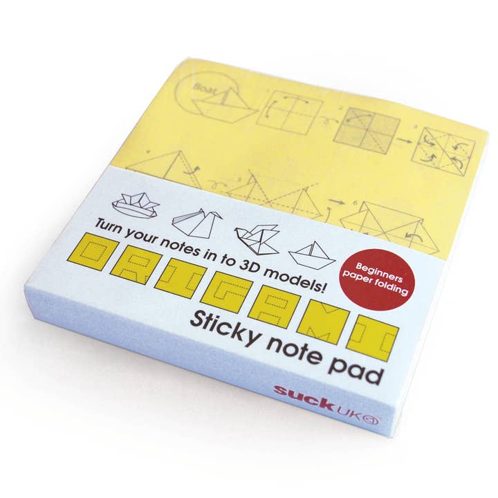 SUCK UK - Wholesale Sticky Notes - Origami Sticky Note