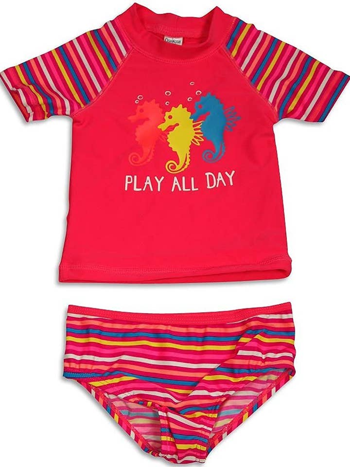 Eastern Off Price - Wholesale Rashguard Set - Kids - Osh Kosh B'gosh - Baby Girls 2 Piece Rashguard Swimsuit Set2